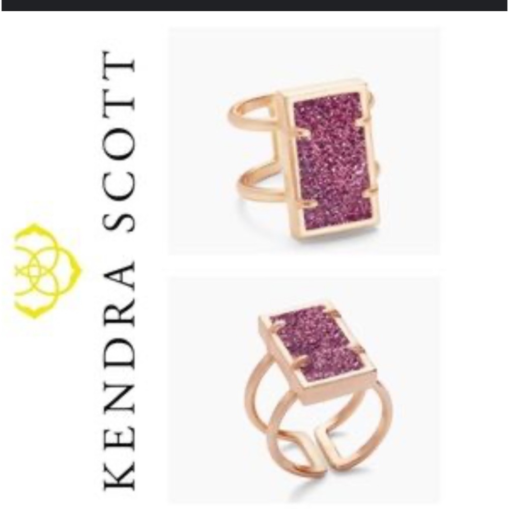 NWT Kendra Scott Drusy Lennox Ring